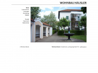 haeusler-wohnbau.de Webseite Vorschau