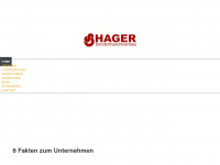 hager-gmbh.de Webseite Vorschau