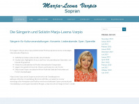 marjaleena-varpio.de Webseite Vorschau