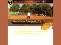 tennishainhofen-augsburg.de Webseite Vorschau