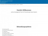 hajo-friederich.de Webseite Vorschau