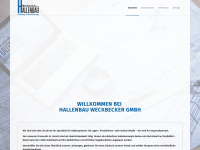 hallenplanung.com Webseite Vorschau