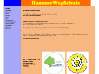 hammerwegschule.de Webseite Vorschau