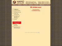 hamo-kartonagen.de Webseite Vorschau