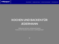 hamperl.de Webseite Vorschau