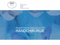 handchirurgen.at Webseite Vorschau