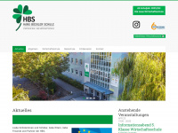 hans-boeckler-schule.de Webseite Vorschau