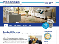 hanshans.de Webseite Vorschau