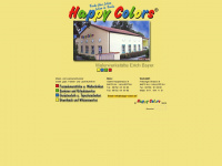 happy-colors.de Webseite Vorschau