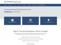 vereinslogistik.com Webseite Vorschau