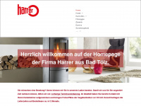 harrer-heizoel.de Webseite Vorschau