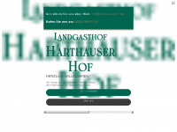 harthauser-hof.de Webseite Vorschau