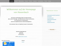 hassenbach-rhoen.de Webseite Vorschau