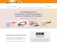 haunstetter-saegenfabrik.de Webseite Vorschau