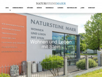 natursteine-maier.de Webseite Vorschau