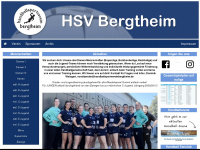 hsv-bergtheim.de Webseite Vorschau