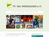 tv-weidhausen.de Webseite Vorschau