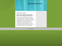 rauchfreieschule.de Webseite Vorschau