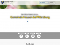 hausen-wzbg.de Webseite Vorschau