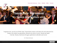 tanzschule-dartmann.de Webseite Vorschau