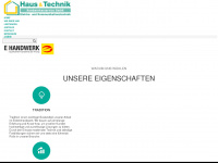 haus-und-technik.com Webseite Vorschau
