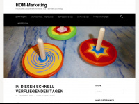 hdm-marketing.de Webseite Vorschau