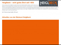 heiglbeck.de Webseite Vorschau