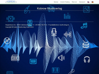 kobrow-musikverlag.de Webseite Vorschau
