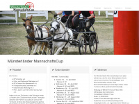 muensterlaender-mannschaftscup.de Webseite Vorschau