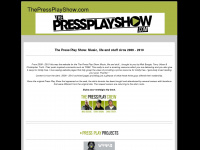 thepressplayshow.com Webseite Vorschau