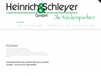heinrich-schleyer.de Webseite Vorschau
