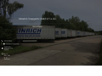 heinrich-transporte.de Webseite Vorschau