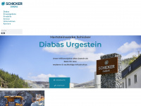 schicker-diabas.de Webseite Vorschau