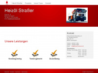 heizoel-strasser.de Webseite Vorschau