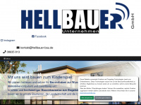 hellbauer-bau.de Webseite Vorschau