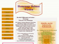 helmutwieden.de Webseite Vorschau