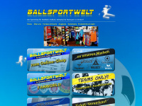 ballsportwelt.de Webseite Vorschau