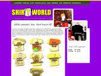 shirtworld.de Webseite Vorschau