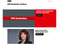 spd-hemhofen.de Webseite Vorschau