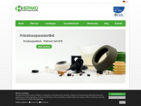 hepako.de Webseite Vorschau