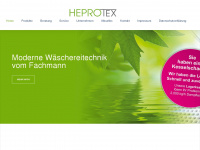 heprotex.de Webseite Vorschau
