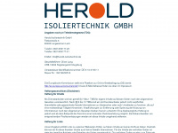 Herold-isoliertechnik.de