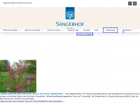 saengerhof.de Webseite Vorschau