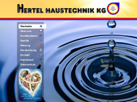 hertel-haustechnik.de Webseite Vorschau