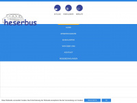 heserbus.de Webseite Vorschau