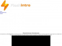 flashintro.de Webseite Vorschau
