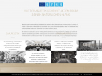 hutter.co.at Webseite Vorschau