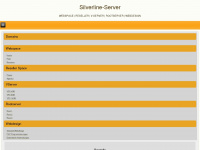 silverline-server.de Webseite Vorschau