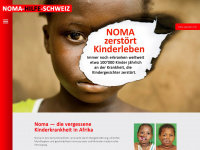 noma-hilfe.ch Webseite Vorschau