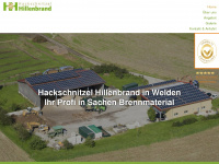 hackschnitzel-hillenbrand.de Webseite Vorschau
